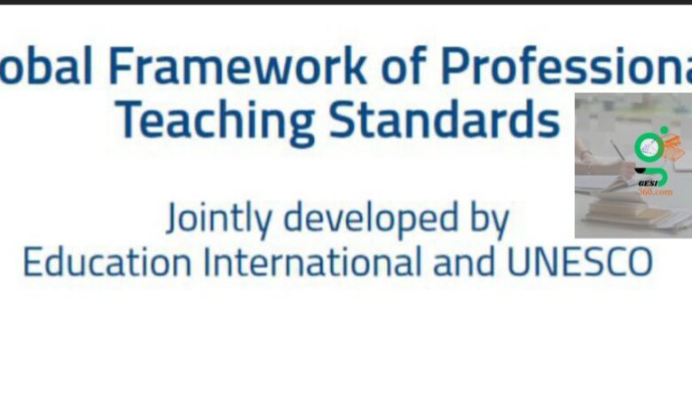 Global framework of professional teaching standards