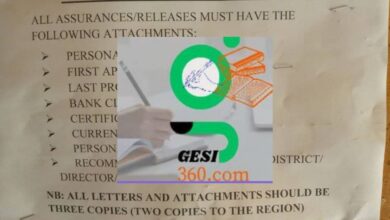 Documents to attach to your GES Release / Assurance This Year