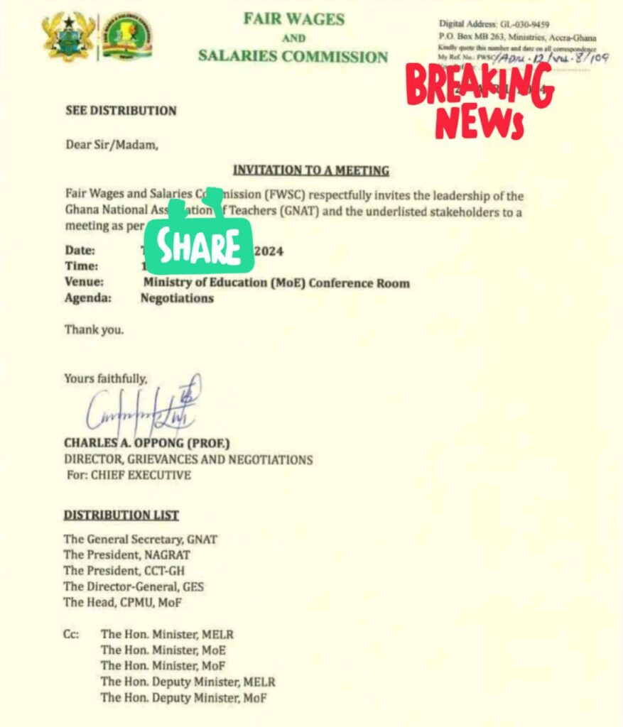 FWSC Yet to Conclude on Condition of Service for Teachers - Analysing the Effective Date of Payment