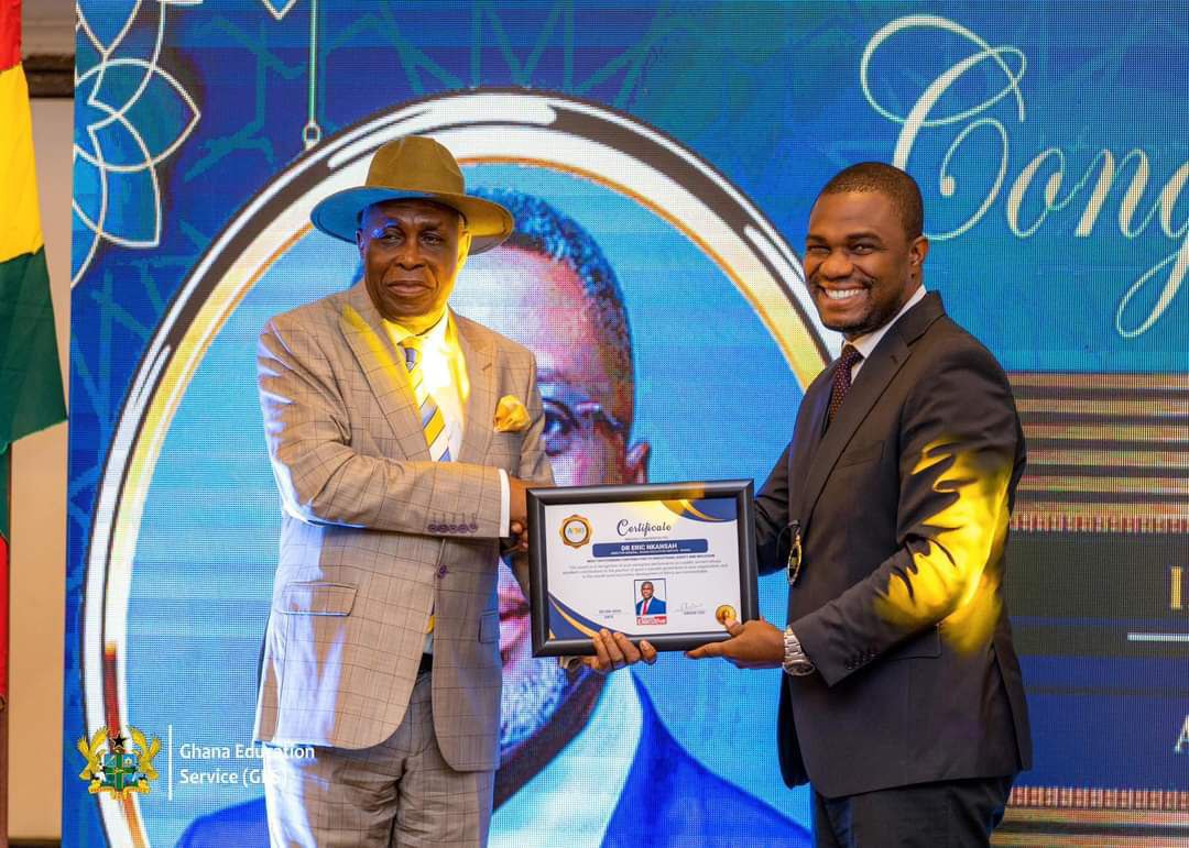GES Director-General awarded Most Outstanding Contribution to Educational Equity and Inclusion