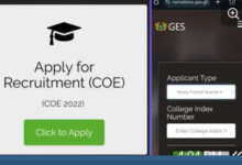 GES recruitment Portal 2024