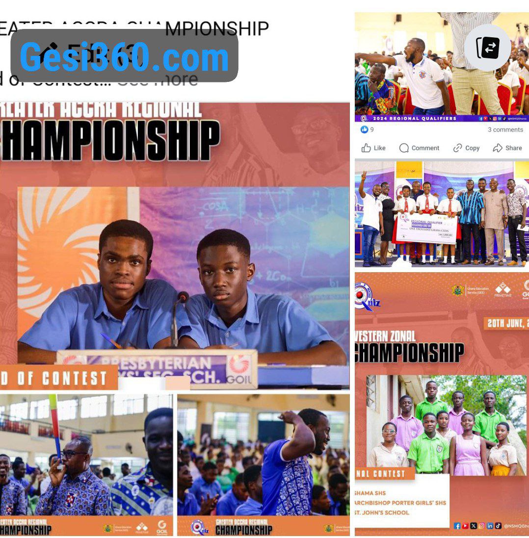 2024 NSMQ Qualifiers and Regional Champions