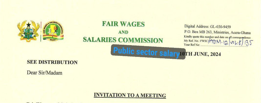 FWSC; Invitation to a Meeting thus Industrial and Commercial Workers Union (ICU) and others Strike over Conditions of Service