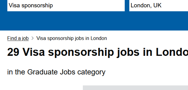 UK Graduate  Visa Sponsorship jobs in London and Authentic Job Search Websites