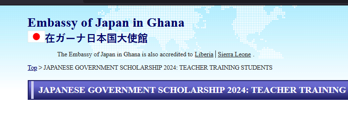 Japanese Government Scholarship For Teachers