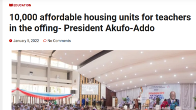 10,000 housing units for teachers