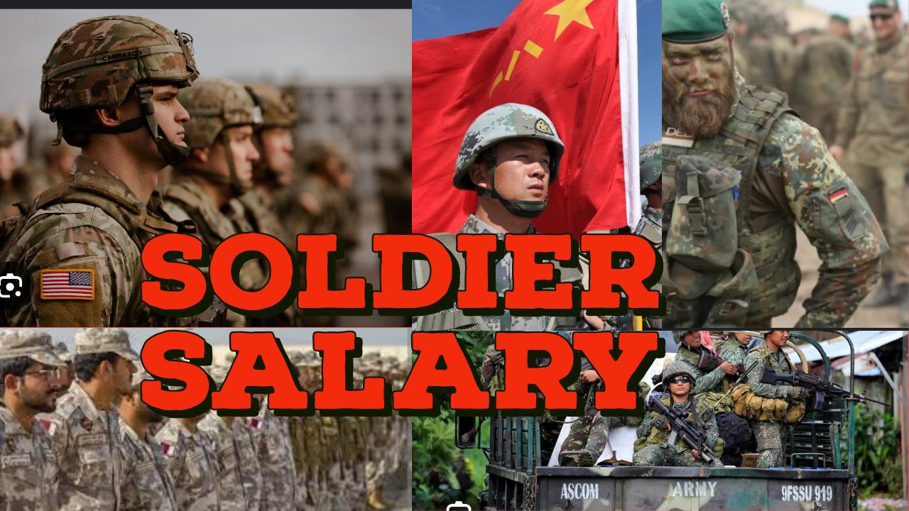 Accurate Soldier Salary in Different Countries