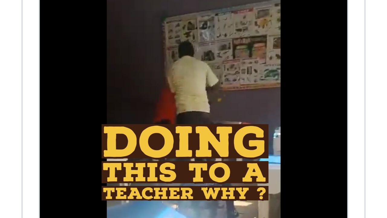 Parent Storms school of Ward to Beat up the Teacher ; Parents Should Never Resort to Violence